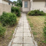 Backyard Path Transformation: From Drab to Fab! See the Before   