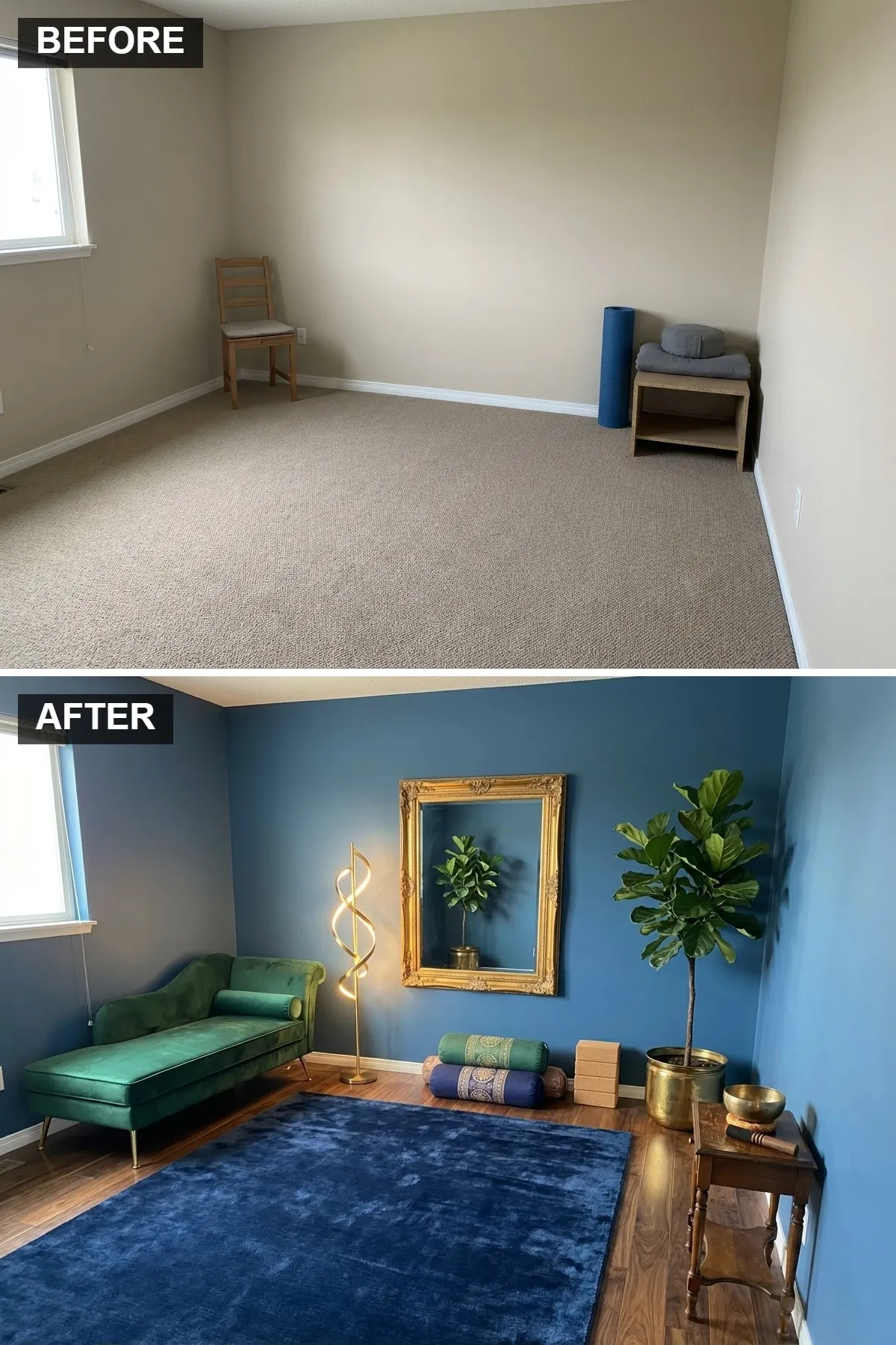 Luxe Velvet & Gold Sanctuary