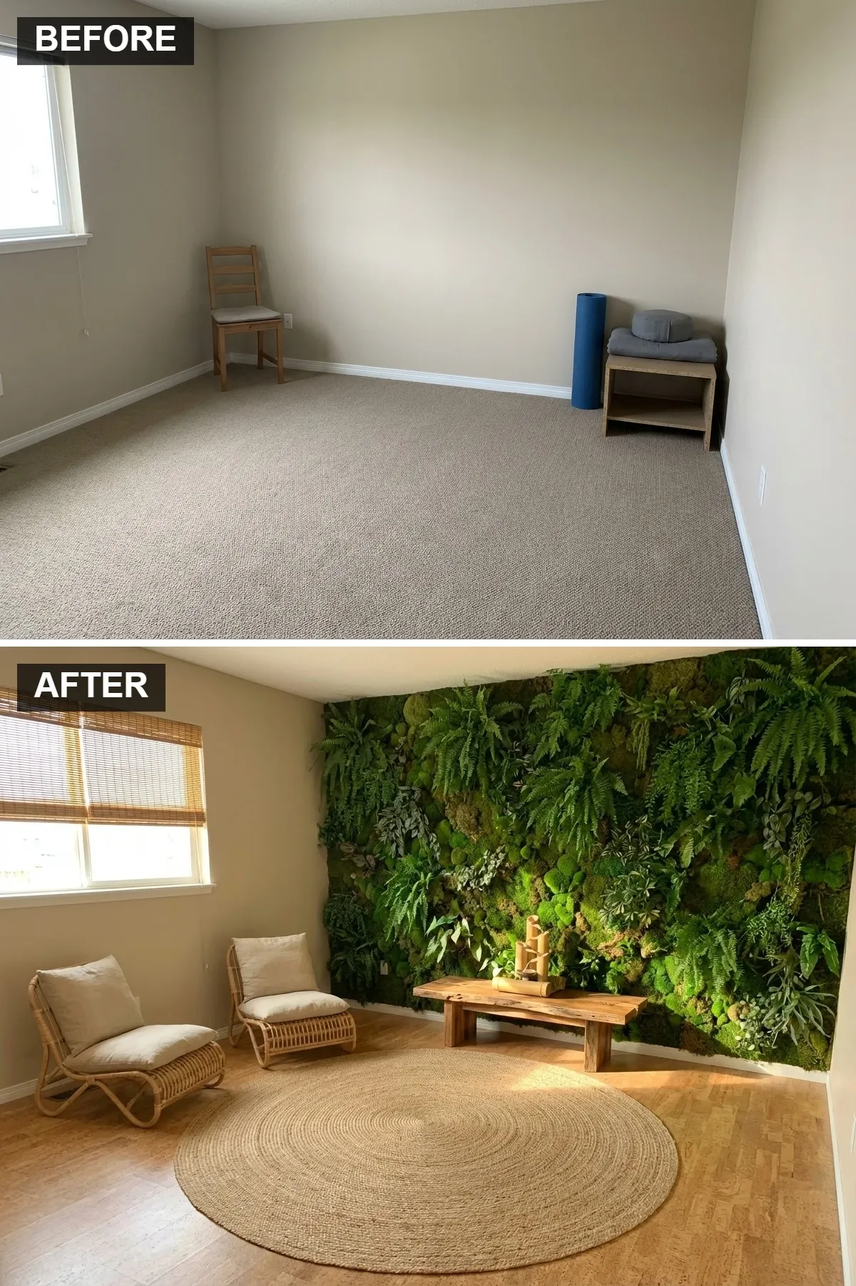 Biophilic Moss Wall Jungle