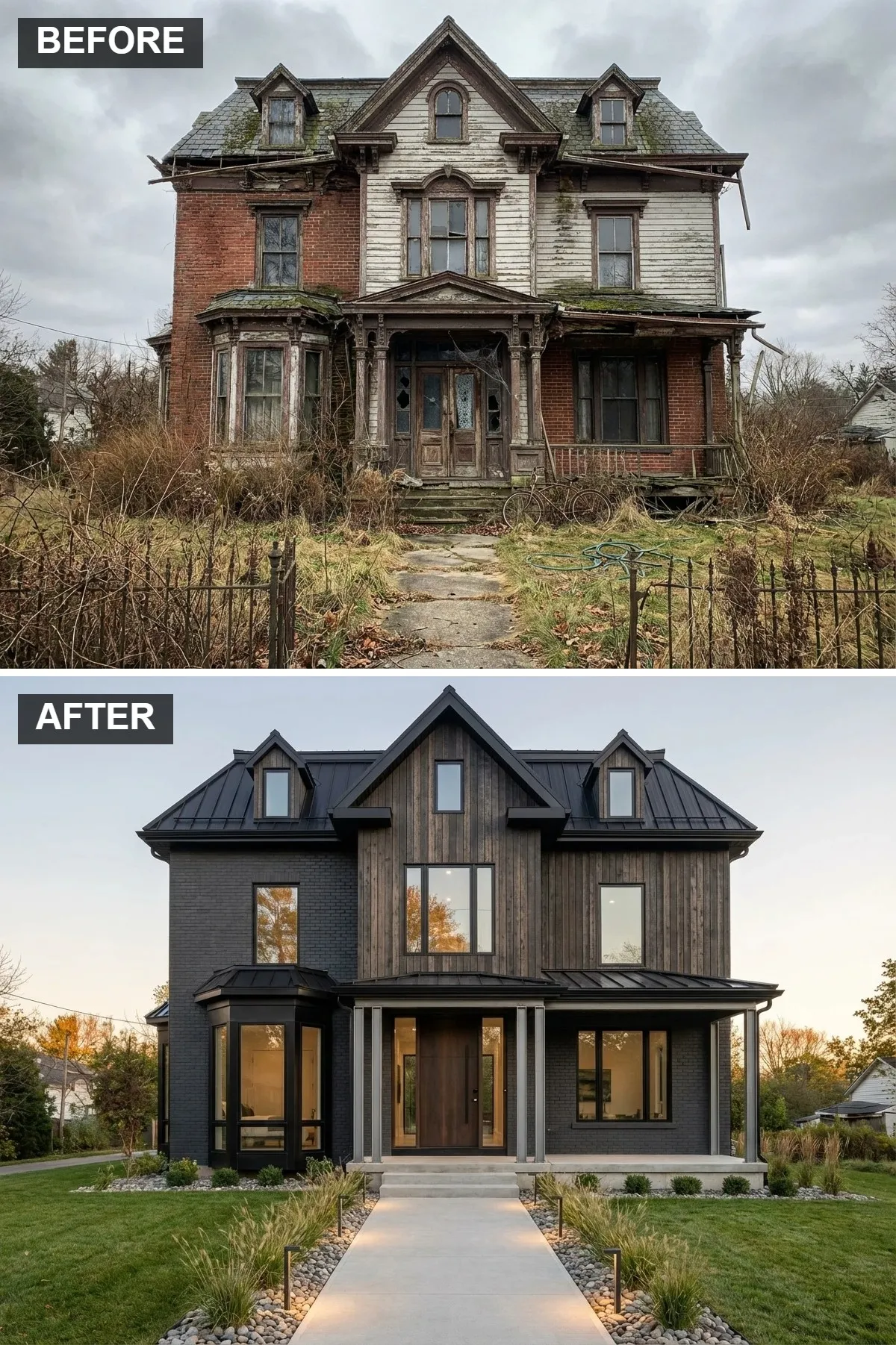 The Dark Modern Farmhouse