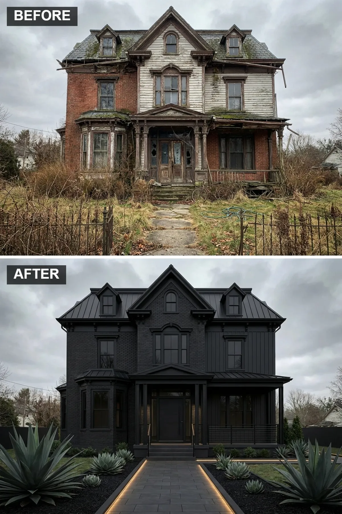 The Monochromatic Goth-Modern