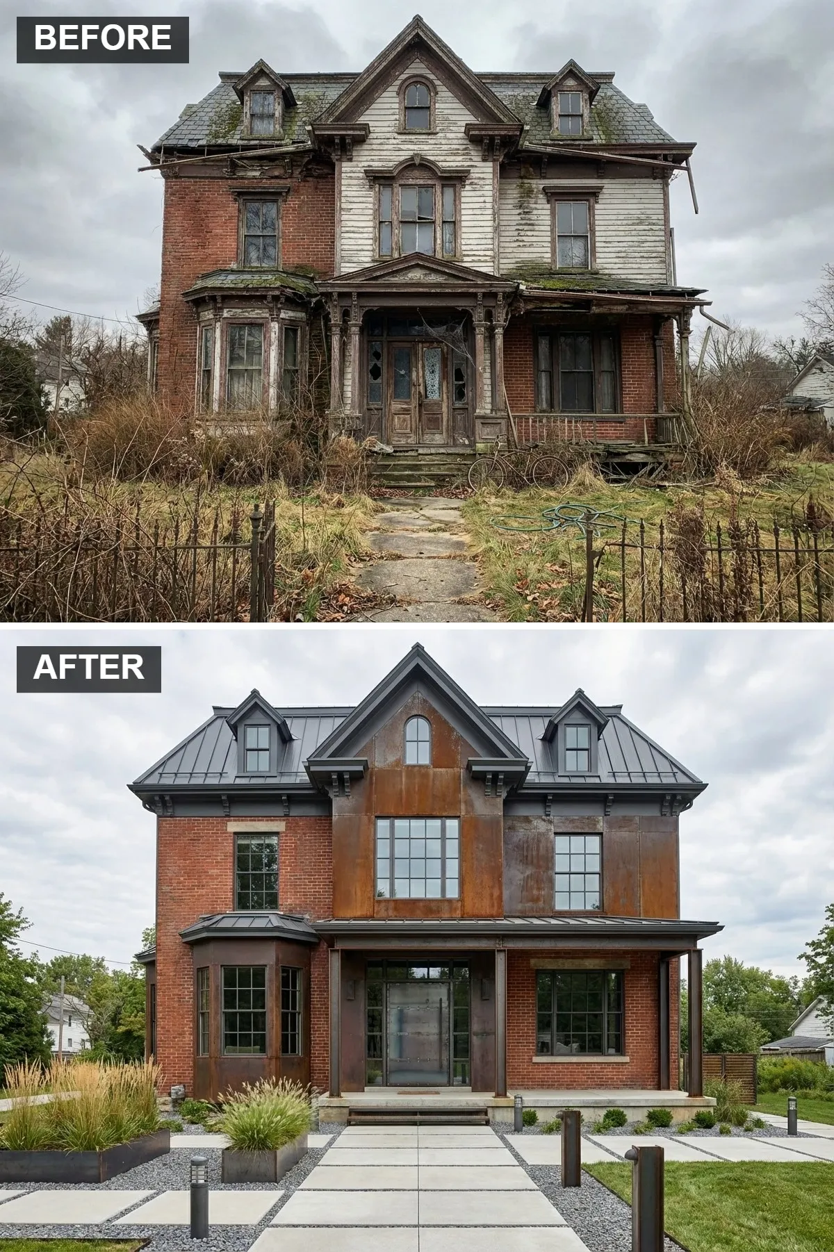 Industrial Corten Steel Fusion