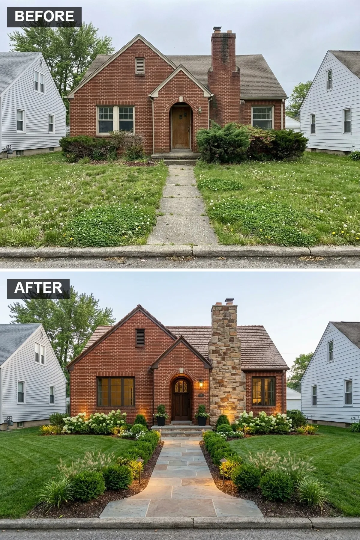 Timeless Elegance with Stone and Light