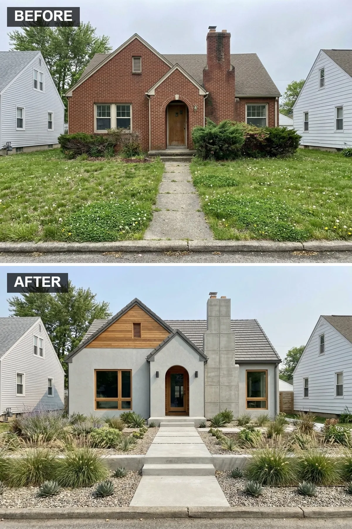 Warm Mid-Century Modern Vibes