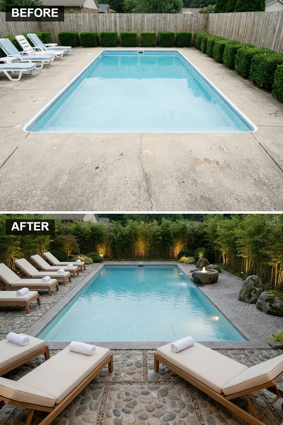 Minimalist Japanese Zen Garden