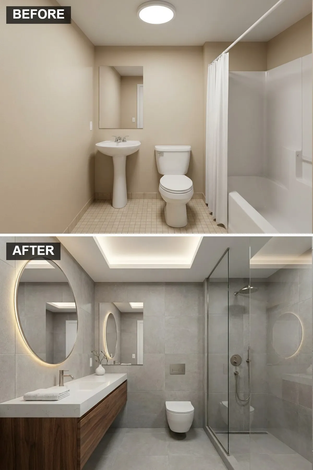 Sleek Concrete Minimalism