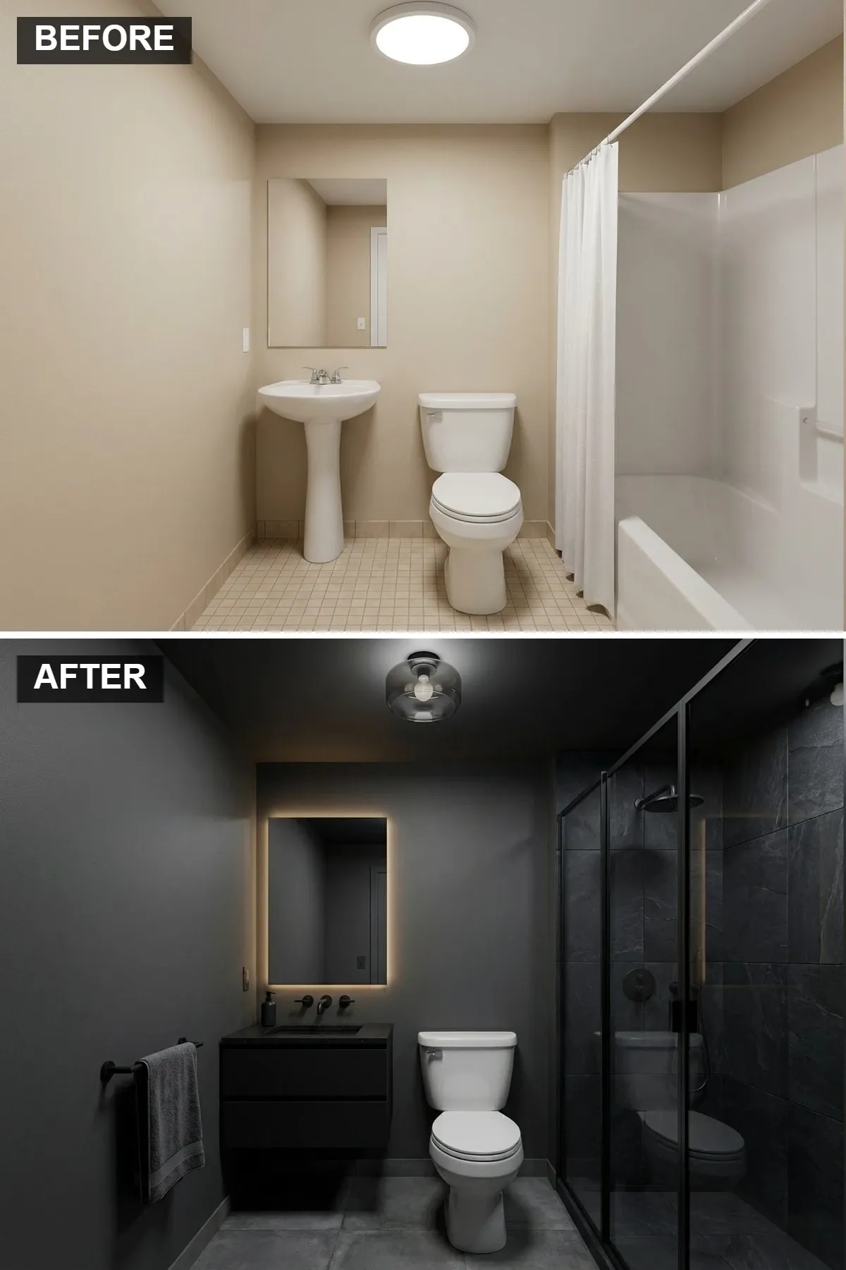 Moody Monochrome Noir