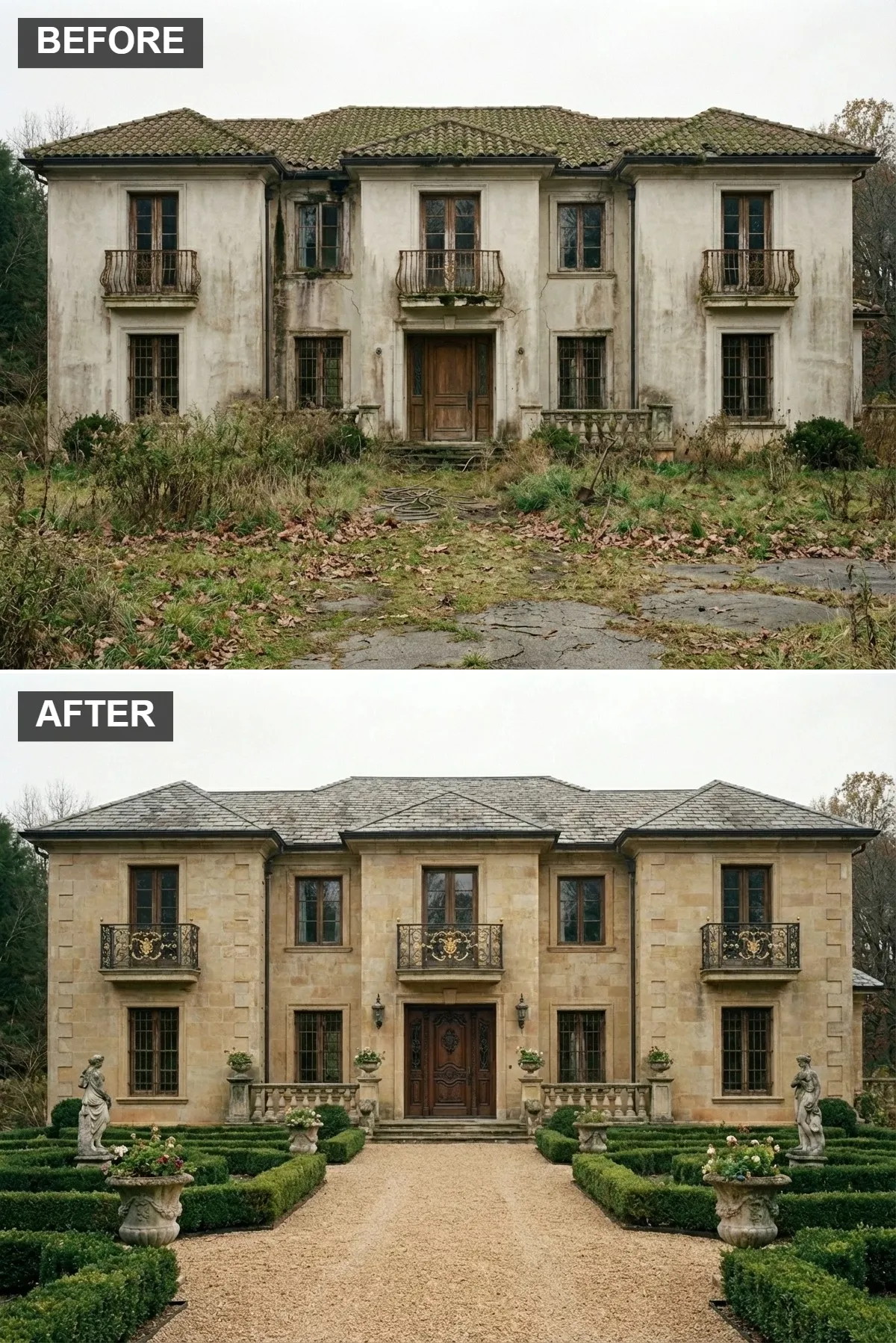 The Opulent European Villa