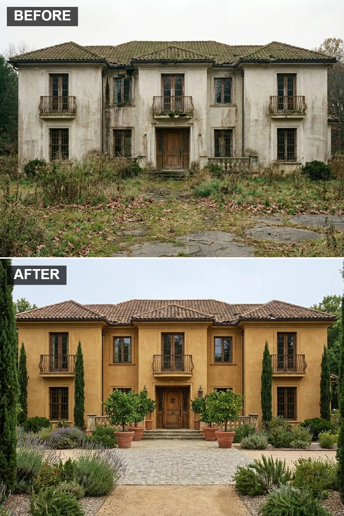 The Sun-Drenched Tuscan Villa