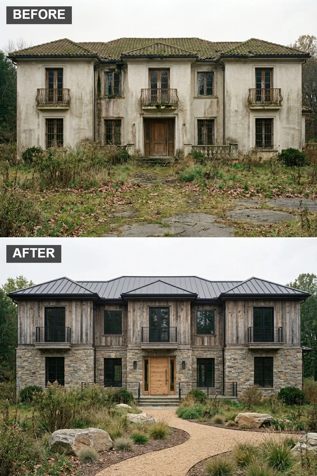 The Rustic-Modern Mountain Retreat