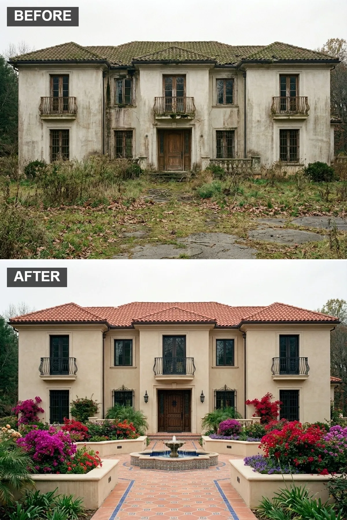 The Vibrant Spanish Colonial Revival