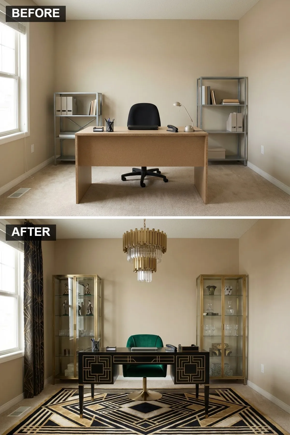 Art Deco Glam: Bold & Geometric