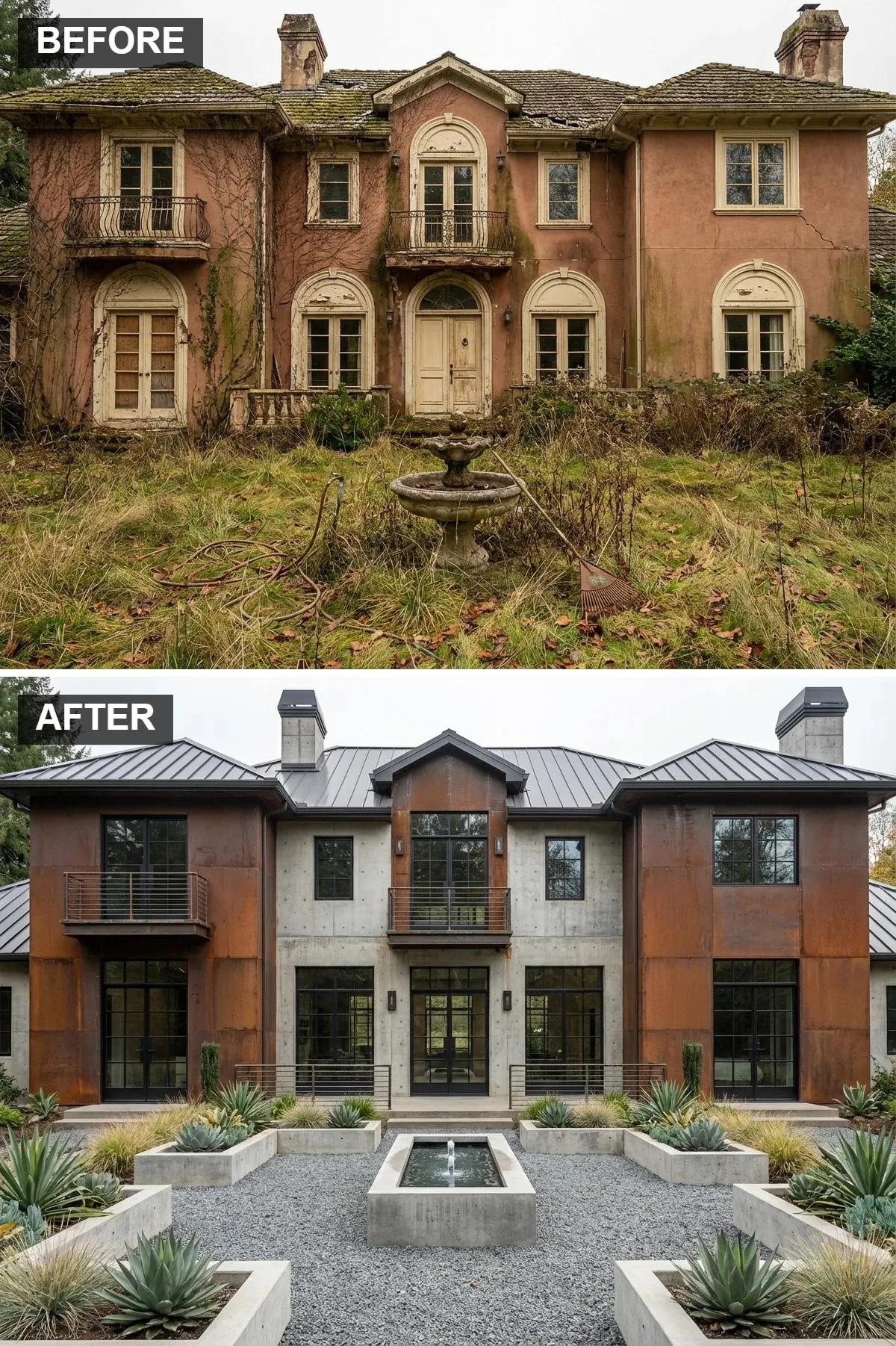 Industrial Brutalist Statement