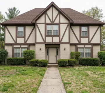 Before the Makeover: The Dated 80s Tudor That Needed Help