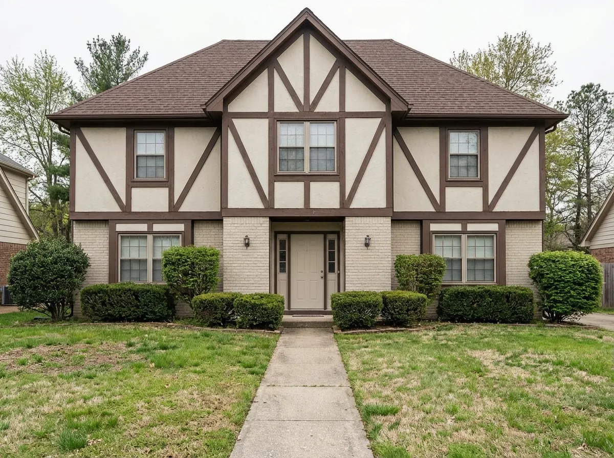 Before the Makeover: The Dated 80s Tudor That Needed Help